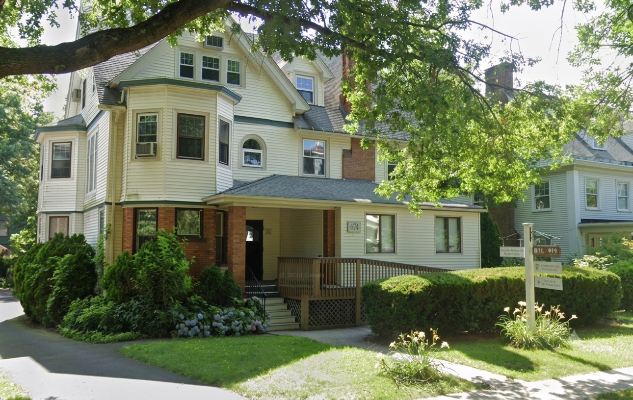 Front exterior of About You Direct Primary Care office at 674 Prospect Ave., Hartford, CT